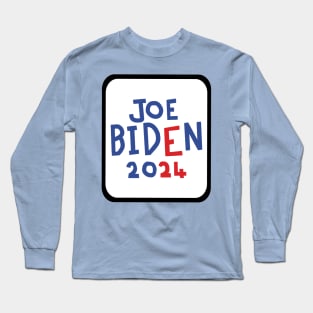 Joe Biden 2024 for President Long Sleeve T-Shirt